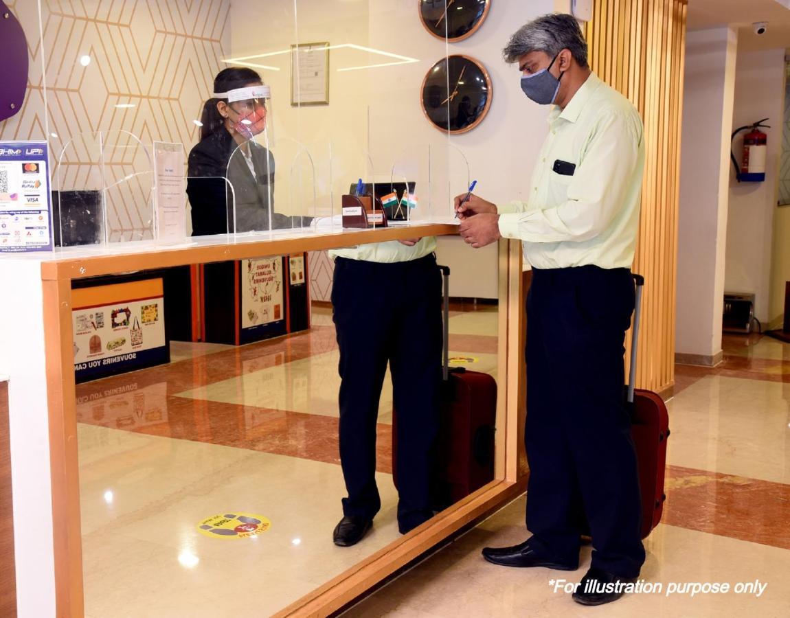Oyo Hotel Blu Pebbles Near Delhi Airport New Delhi Luaran gambar